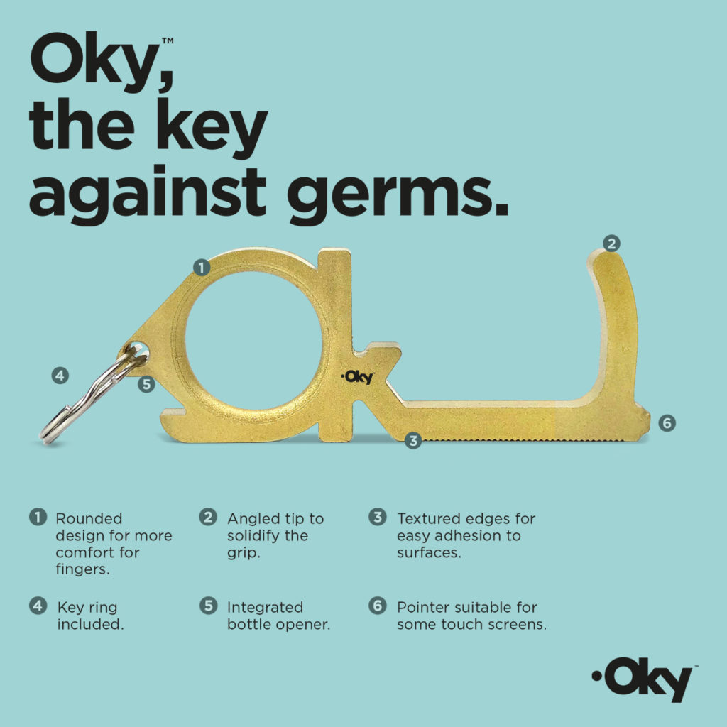 oky key against germ 