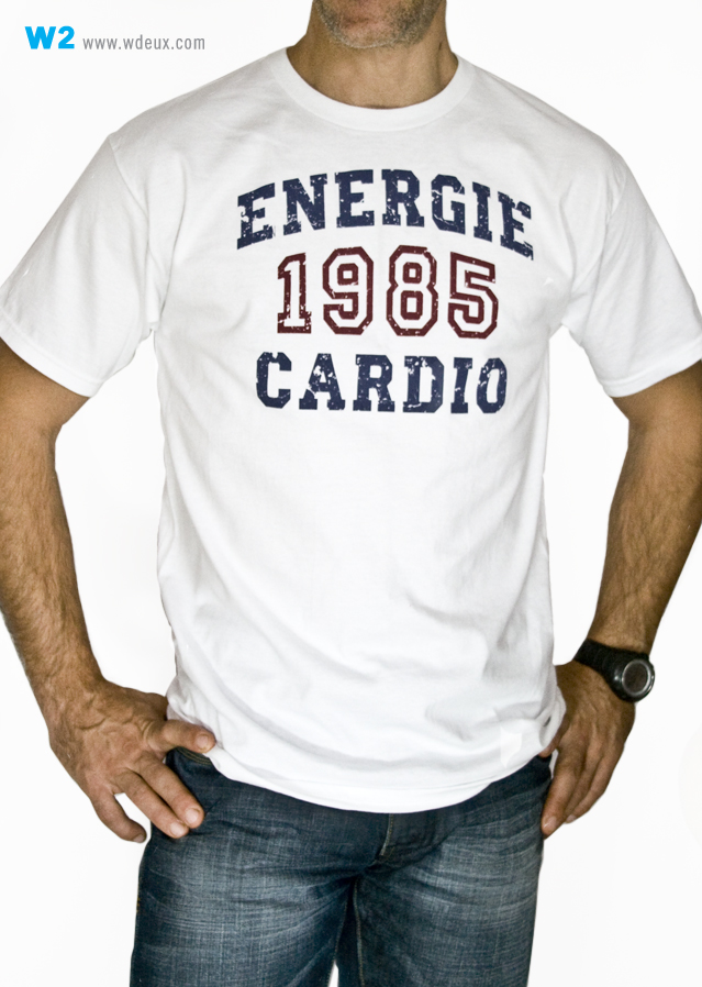 t-shirt énergie cardio