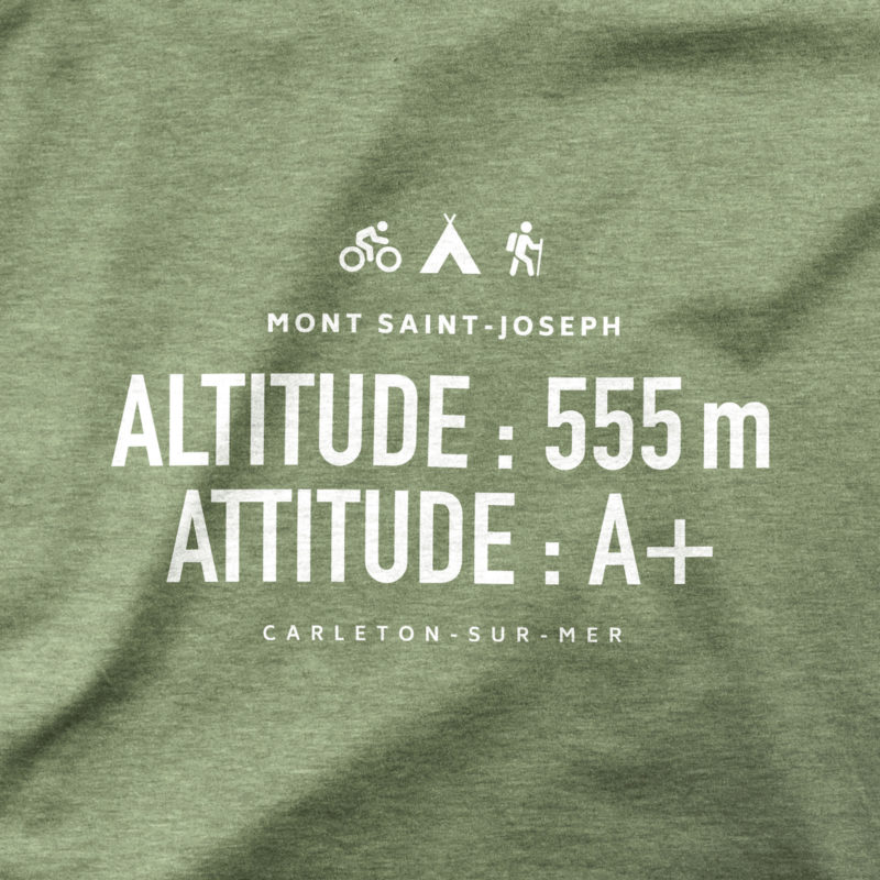 T-shirt imprimé boutique Mont saint-joseph