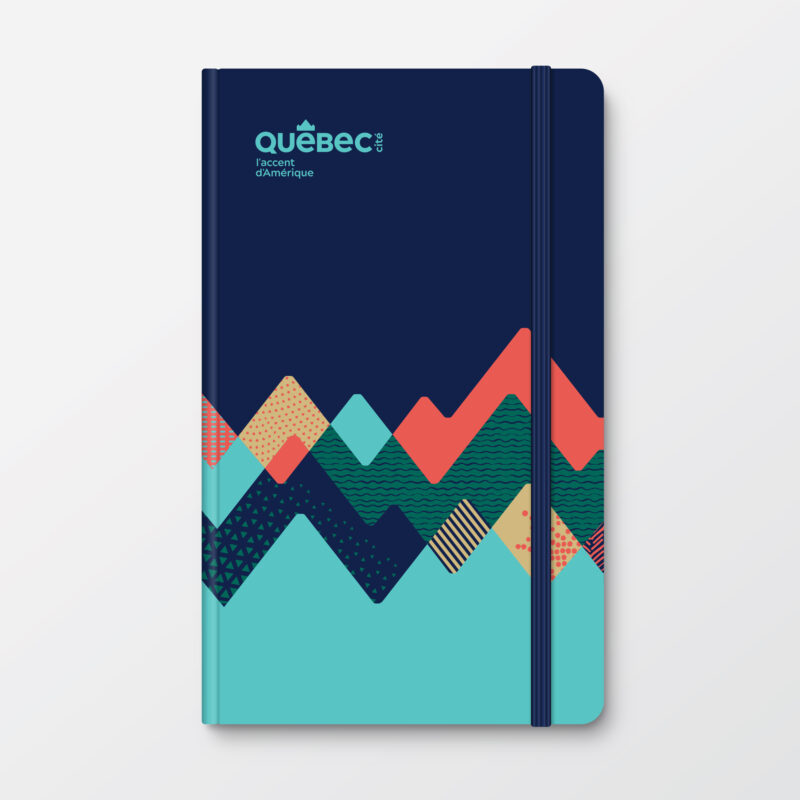 Cahier de notes à l'image de Destination Québec Cité