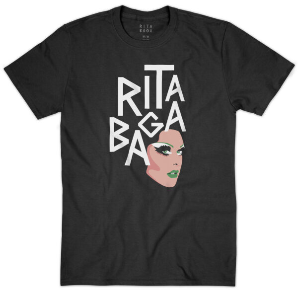 T-shirt imprimé au Québec Rita Baga