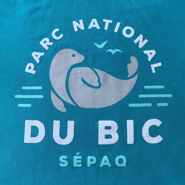T-shirt en coton pour le Parc national du Bic