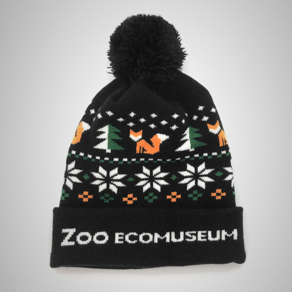 Tuque tissée personnalisée pour le Zoo Ecomuseum
